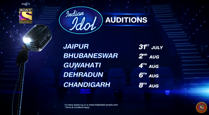 Indian Idol 2019 Season 11 Audition Dates and Places