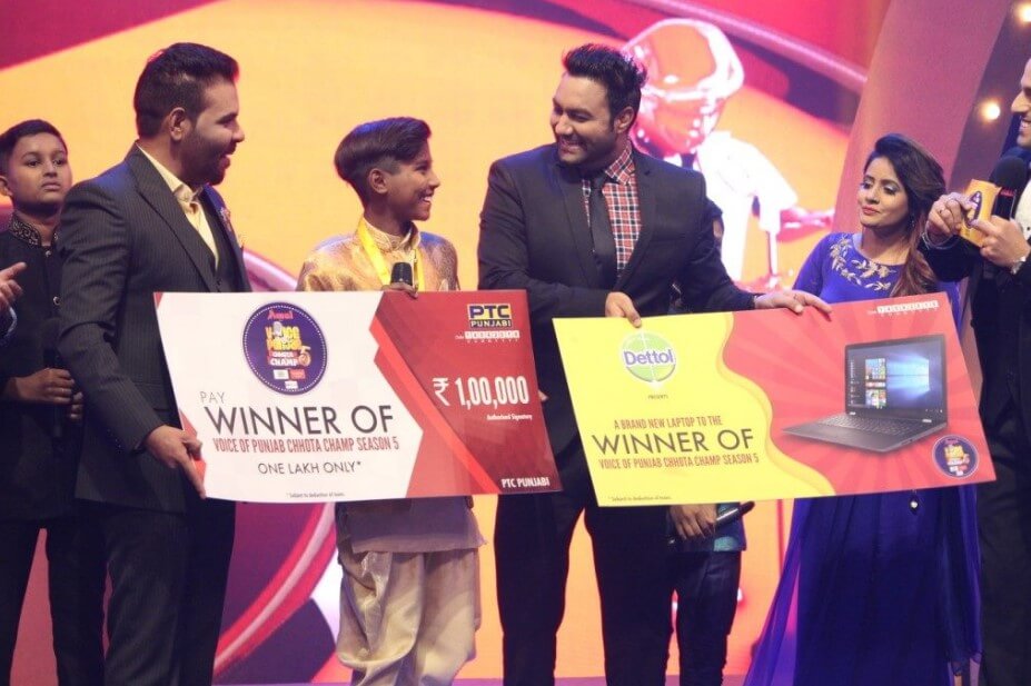 Harman Singh Voice of Punjab Chhota Champ Winner for season 5